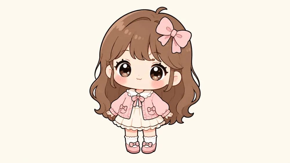 Gambar Kartun Muslimah Cantik dan Imut untuk Avatar dan Wallpaper