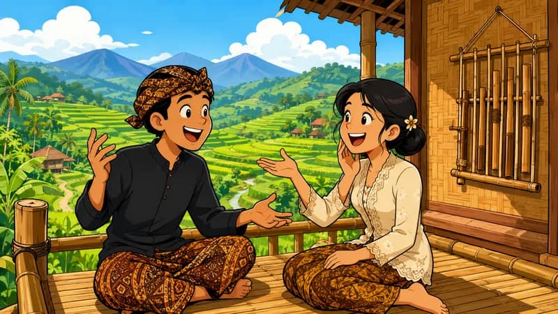 Pantun Bahasa Sunda Lucu dan Artinya: 25 Sisindiran Orisinal