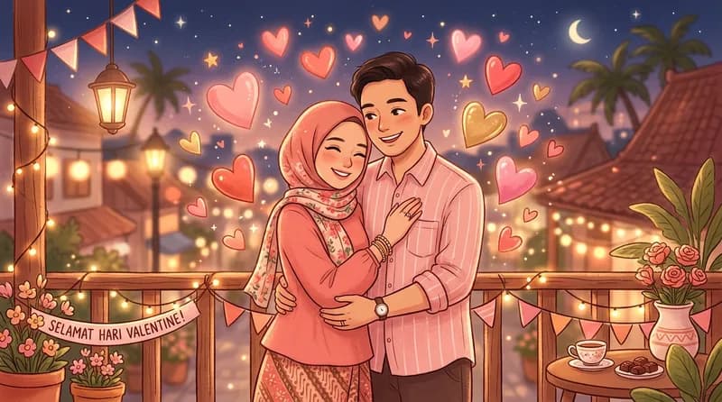 40+ Pantun Buat Pacar Romantis dan Bikin Baper 2026