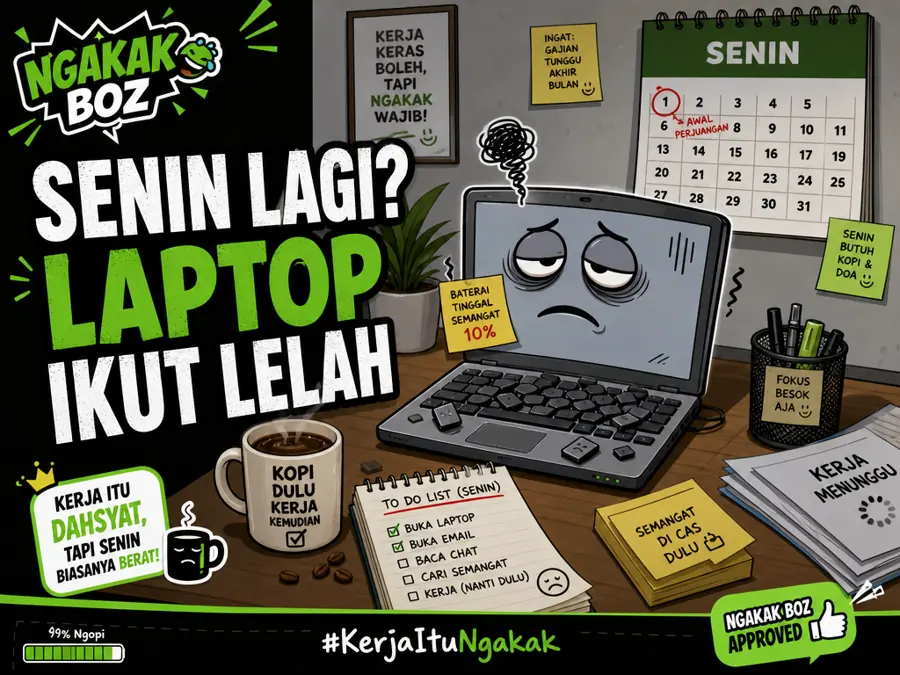 Meme kerja lucu