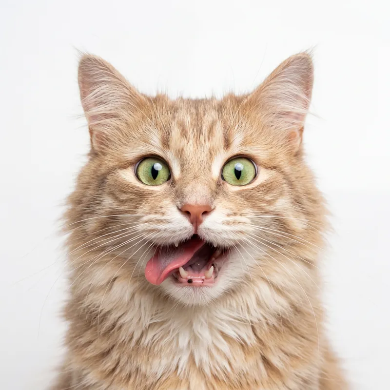 Foto profil WA lucu berupa kucing dengan ekspresi kocak