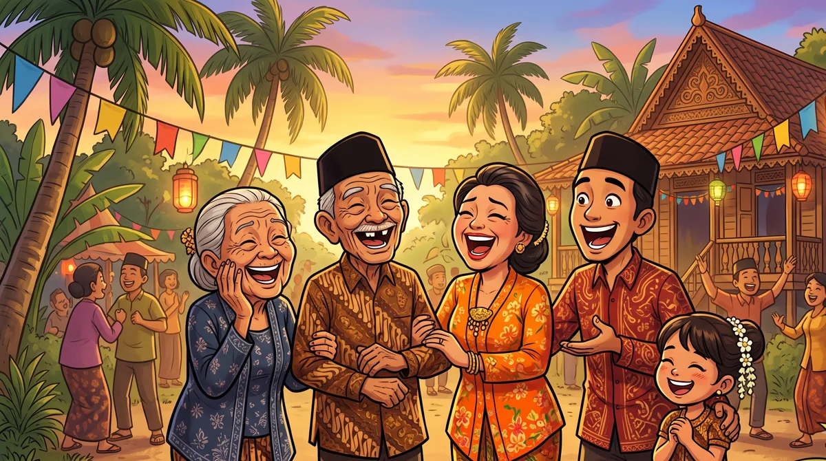 Contoh pantun jenaka lucu dalam berbagai tema untuk berbagai acara