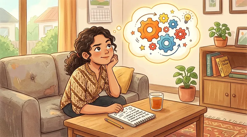 Ilustrasi tebak-tebakan sulit logika tingkat ringan